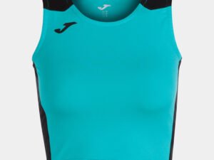 TOP MUJER JOMA RECORD II TURQUESA /NEGRO CD: 901397.725