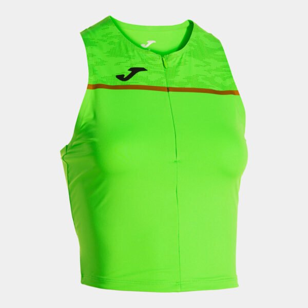 TOP MUJER JOMA RECORD PRO III VERDE FLÚOR