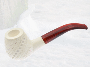PIPA ESPUMA MAR BRANDY CURVA TALLADA TAMAÑO: M S/F. MOD: 21173
