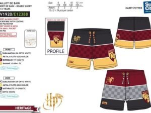 BAÑADOR BOXER NIÑO HARRY POTTER.  COD: 49EV1920