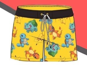 BAÑADOR BOXER NIÑO POKEMON.  COD: 39NW1085