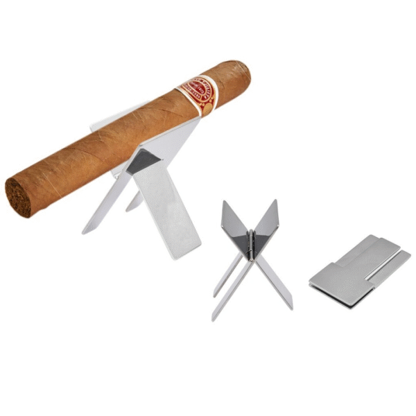 PACK 5 REPOSA PUROS PLEGABLE METALICO KA002. COD:31176