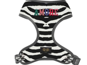 ARNÉS CHIC & LOVE NEOPRENO “LOVE ZEBRA” TALLA XS COD
