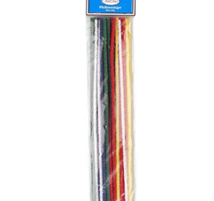 PACK 10 MAZOS 25 ESCOBILLAS LARGAS COLOR 30CM