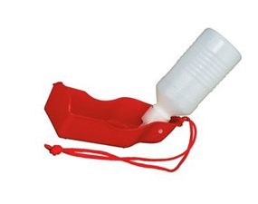 BEBEDOR PARAMASCOTAS PORTATIL ROJO MOD: PE19R