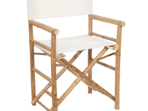 SILLA DE DIRECTOR PLEGABLE BLANCA.  COD: 26563