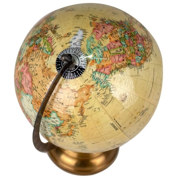 GLOBO TERRAQUEO EN PVC Y METAL. 20CM. COD: 22988 - Imagen 2