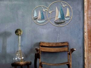 ADORNOS DE PARED. METAL. MOD: REGATA. COD: 28849