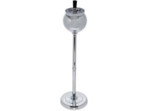 CENICERO PIE GIRAT. BALL CROMADO HS48 H:60CM D:16C COD: 30547