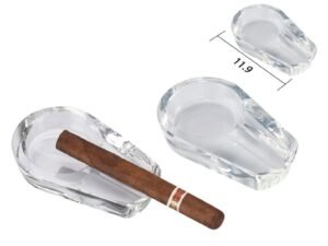 CENICERO PURO CRISTAL BLANCO D:6CM 40519140 COD: 31447