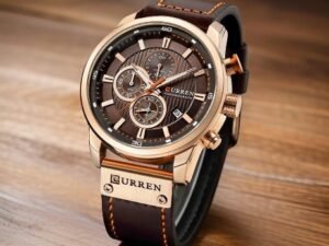 RELOJ URREN MODELO ELEGANT MARRÓN. COD: RE02