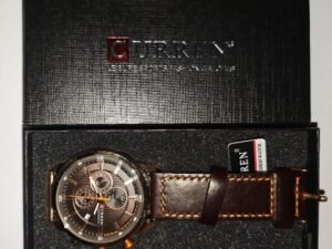 RELOJ URREN MODELO ELEGANT MARRÓN. COD: RE03