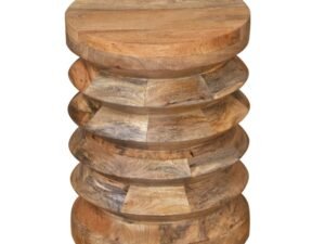 MESA DE MADERA MODELO ACORDEÓN.  COD: 30504