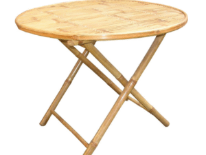 MESA DE PATIO DE BÁMBÚ PARA PATIO.  COD: 36078
