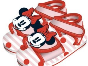 SANDALIAS CON VELCRO DISNEY MINNIE “LOVE”. COD: 13WD12933