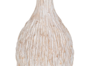 JARRÓN DE MADERA.  PEQUEÑO. MOD: MODERNO V.  COD: 34885.