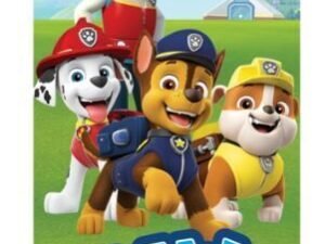 TOALLA DE PLAYA MODELO PAW PATROL PATRULLA. DE MICROFIBRA.  MULTICOLOR. TAMAÑO 70x140. COD: 39295PW-BTM-NEW