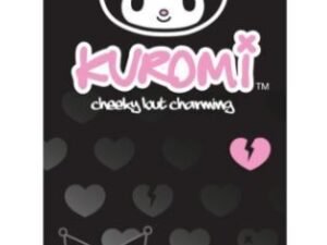 TOALLA DE PLAYA MODELO HELLO KITTY KUROMI NEGRO. DE MICROFIBRA.  MULTICOLOR. TAMAÑO 70x140. COD: 39KU5247027-NEW