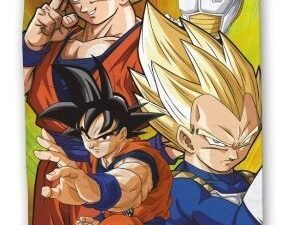 TOALLA DE PLAYA MODELO DRAGON BALL. MICROFIBRA.  MULTICOLOR. TAMAÑO 70x140. COD: 39105DBS-BTM-NEW
