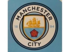 TOALLA DE PLAYA MODELO FUTBOL MASNCHESTER CITY MANCITY. EN MICROFIBRA.  MULTICOLOR. TAMAÑO 70x140. COD: 39NW1396