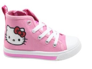 ZAPATILLAS DE LONETA DE HELLO KITTY CON LUCES EN SUELA.  COD: 422300006739-CRD