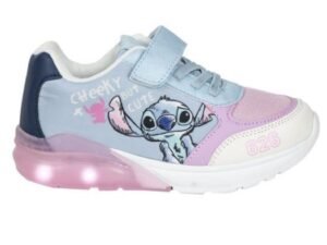 ZAPATILLAS TIPO DEPORTIVA DE TPR CON LUCES DISNEY STITCH.  COD: 422300006353-CRD