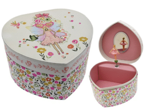 JOYERO MUSICAL CORAZON PÑO JK227.   COD: 42661