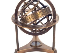 ESFERA ARMILLARY CON BRÚJULA.  COD: 27754