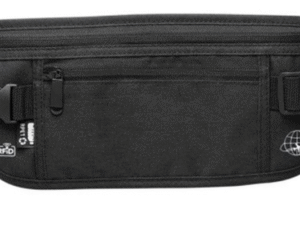 RIÑONERA DE VIAJE MODELO GLOBER NEGRO.  COD:  GL18-NE